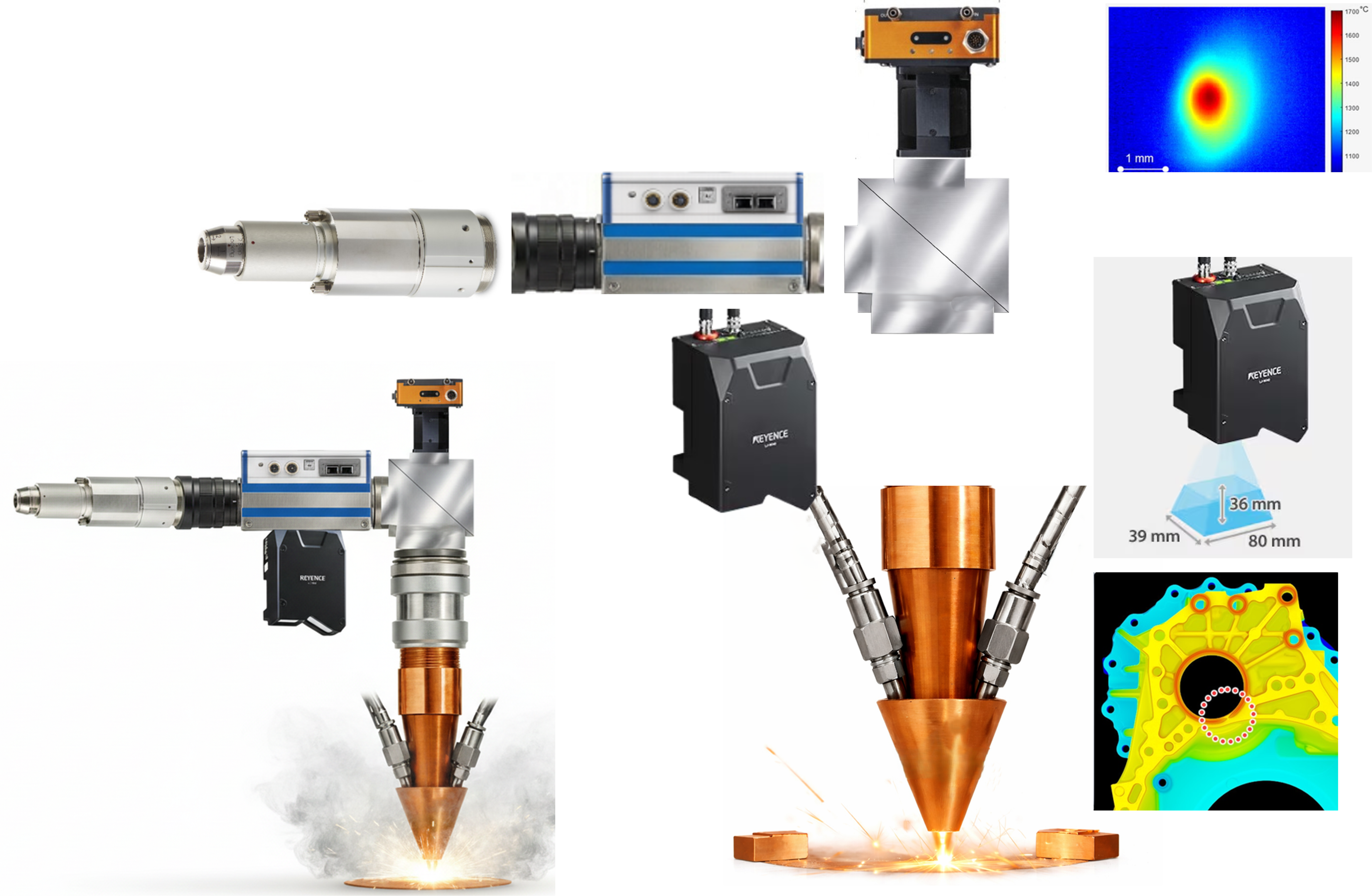 Full SLCN component breakdown with thermal imaging